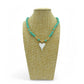 Collar de corazón de jade