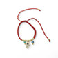 Pulsera de hilo rojo Lux